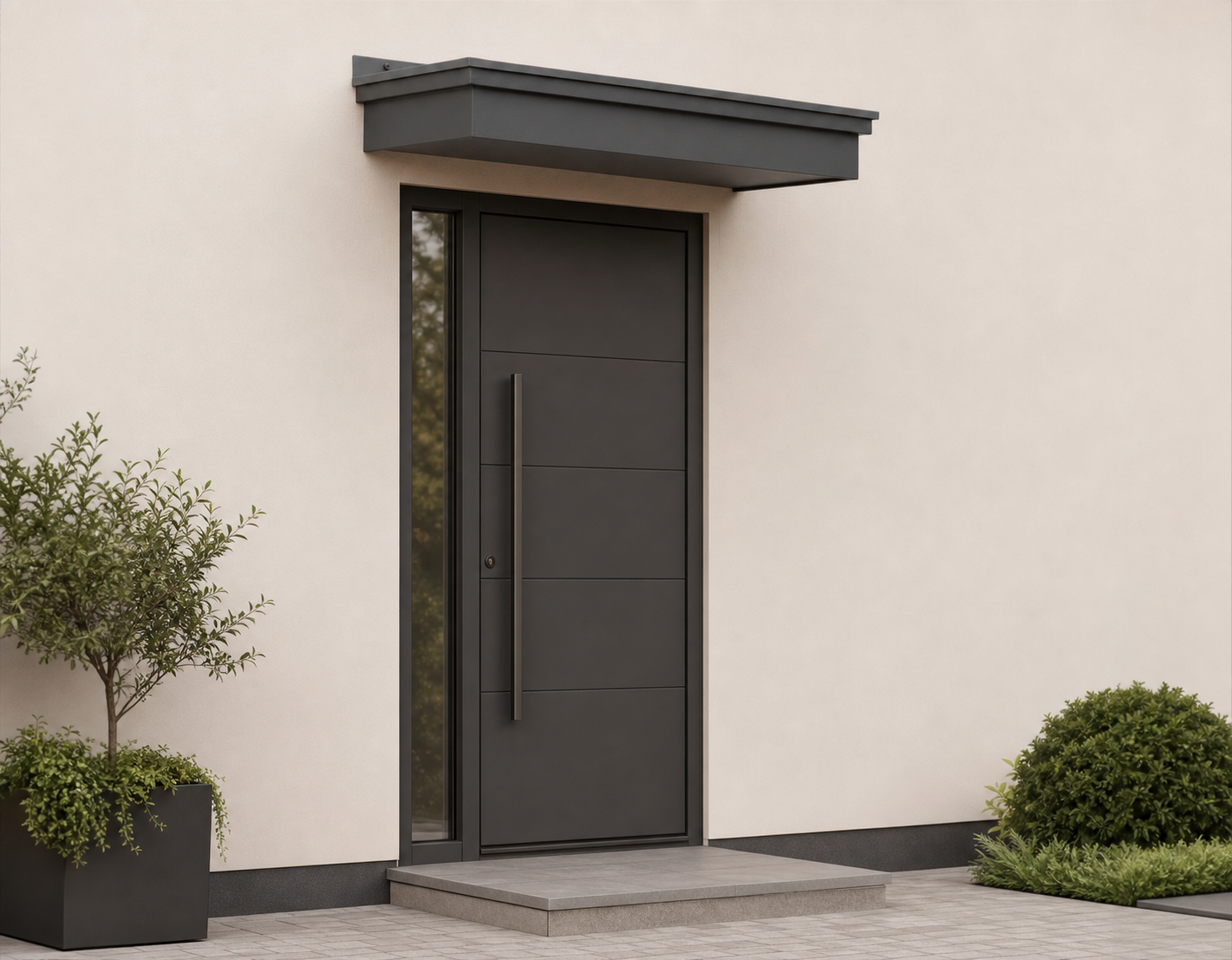 CW Edge - Modern Flat Door Canopy